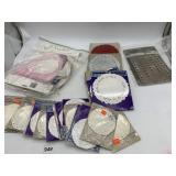 DECORATIVE PAPER DOILIES, METALLIC DOILIES,