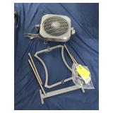 REDFLEET METAL FRAME PARTS, GREY PORTABLE FAN.