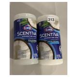 CLOROX SCENTIVA DISINFECTING WIPES, COCONUT &