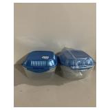 LOCK & LOCK PLASTIC FOOD STORAGE CONTAINERS W/