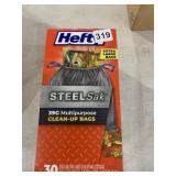 HEFTY STEELSAK 39G MULTIPURPOSE CLEAN-UP BAGS,