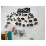 RED ROSE TEA PORCELAIN ANIMAL MINIATURES, VINTAGE