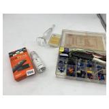 AMAZON FIRE TV STICK, SYLVANIA LED FLASHLIGHT,