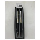 SANFORD SILHOUETTE DUET PEN SET, BLACK &