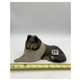 SANDICAST COLLIE FIGURINE, DOG BREED STATUE,