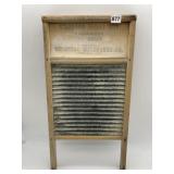 COLUMBUS WASHBOARD CO. SUNNYLAND WASHBOARD, WOOD