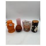 YANKEE HARVEST JAR CANDLE, FIGURAL HALLOWEEN