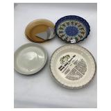 POLISH POTTERY PIE PLATE, HATFIELD