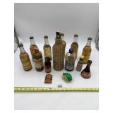ASSORTED VINTAGE SCHWEPPES, HIRAM WALKER, OLD