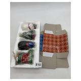 MR. CHRISTMAS MUSICAL MOTION CHRISTMAS ORNAMENTS,