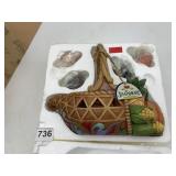 JIM SHORE - HEARTWOOD CREEK CORNUCOPIA FIGURINE,