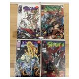 IMAGE COMICS, SPAWN, BRIGADE, WILDC.A.T.S ISSUES.