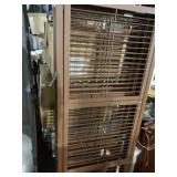 ORIGAMI METAL COLLAPSIBLE STORAGE RACK, BROWN