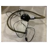 FLEXIBLE GOOSENECK LAMP, BLACK FIXTURE, METAL