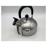 MAINSTAYS STAINLESS STEEL WHISTLING TEA KETTLE,
