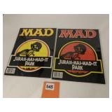 MAD MAGAZINE NO. 323 DEC 1993 JURASS-HAS-HAD-IT