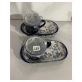 TEMPTATIONS BY TARA FLORAL LACE MUG AND TRAY