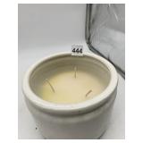 GATHER CERAMIC CITRONELLA CANDLE, WHITE, FOR