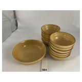UNIVERSAL POTTERIES VEGETABLE BOWLS, CERAMIC