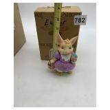 JIM SHORE HEARTWOOD CREEK EASTER BUNNY FIGURINE