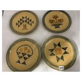 PFALTZGRAFF MAFA PATTERN PLATES W/ FOLK ART