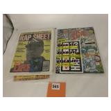 VINTAGE RAP SHEET MAGAZINE, MARVEL SILVER SURFER