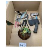 TRUE TEMPER AXE, FISKARS GARDEN PRUNERS, HARPER