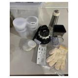 KITCHEN HQ SPEED DRUM GRATER W/ INTERCHANGEABLE