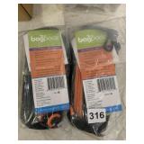 BAGPODZ 9 BAGS REUSABLE BAG POD, COMPACT DESIGN,