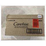 CAREFREE PANTY LINERS, ULTRA THIN SUPER/LONG W/