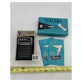 ELECTRA 6 TRANSISTOR SUPERHETERODYNE RADIO, NIB
