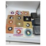 VINTAGE 45 RPM VINYL RECORDS, BRUNSWICK,