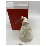 LENOX SANTA RECORDABLE FIGURINE, 2015 DATE, GOLD