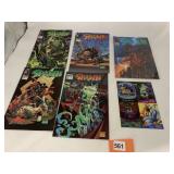 IMAGE SPAWN COMIC BOOKS, TODD MCFARLANE ART, W/