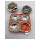 BAKEWARE MINI PIE TINS, HANDI-FOIL 8 POT PIE