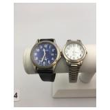 ROUTE 66 WRISTWATCH BLUE FACE QUARTZ BAND IS