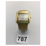 GOSSIP QUARTZ WRISTWATCH HINGED RIGID BAND