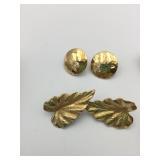 EARRINGS TWO CINER TWO MONET CLIP ON