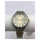 WRIST WATCH CARRIAGE BY TIMEX TWO TONE STRETCH