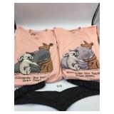 NEW TEE SHIRTS PEACH KOALAS HIPPOS CINCINNATI ZOO