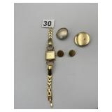 CHICO EARRINGS, QUARTZ WATCH, 2 SCARF HOLDERS