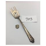 STERLING RELIGIOUS PENDANT FS CO STERLING SERVING