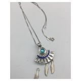 925 SILVER CHAIN NECKLACE WITH WISH PENDANT