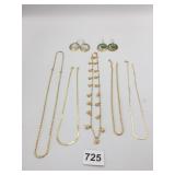 GOLD TONE CHAIN NECKLACES NECKLACE WITH STARFISH