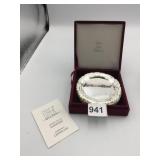 COASTER SET MILANO ITALY CREA SILVER PLATED BOXED