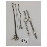 WRIST WATCHES RELIC ARMATRON PENDANT NECKLACE