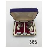 STERLING SILVER HIS AND HERS MEDAL NECKLACES