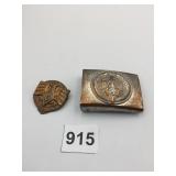 GERMAN THIRD REICH BELT BUCKLE HITLER YOUTH