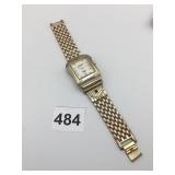 AKRIBOS XXIV WRISTWATCH DIAMOND DIAL GOLD TONE