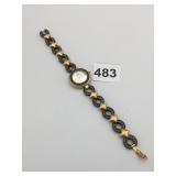 WRIST WATCH ALTO MOTHER OF PEARL FACE GOLD TONE
